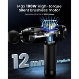 Renpho Power+ Thermacool Massage Gun, Massage apperat enhed Sort