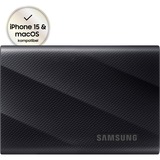 SAMSUNG MU-PG4T0B 4 TB USB Type-C 3.2 Gen 2 (3.1 Gen 2) Sort, Solid state-drev Sort, 4 TB, USB Type-C, 3.2 Gen 2 (3.1 Gen 2), 2000 MB/s, Beskyttelse af adgangskode, Sort