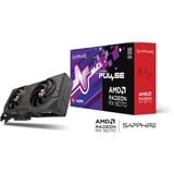 SAPPHIRE Radeon RX 9070 Pulse, Grafikkort Sort