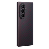 Samsung Carbon Magnet Etui, Mobiltelefon Cover mørk rød