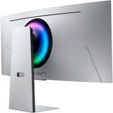 Samsung G85SD computerskærm 86,4 cm (34") 3440 x 1440 pixel UltraWide Quad HD OLED Sølv, Gaming Skærm Sølv, 86,4 cm (34"), 3440 x 1440 pixel, UltraWide Quad HD, OLED, 0,03 ms, Sølv
