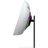 Samsung G85SD computerskærm 86,4 cm (34") 3440 x 1440 pixel UltraWide Quad HD OLED Sølv, Gaming Skærm Sølv, 86,4 cm (34"), 3440 x 1440 pixel, UltraWide Quad HD, OLED, 0,03 ms, Sølv