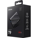 Samsung MU-PG4T0B 4 TB USB Type-C USB 3.2 Gen 2x2 Sort, Solid state-drev Sort, 4 TB, USB Type-C, USB 3.2 Gen 2x2, 2000 MB/s, Beskyttelse af adgangskode, Sort