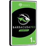 Seagate Barracuda Pro 2.5" 1000 GB Serial ATA III, Harddisk 2.5", 1000 GB, 7200 rpm