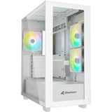 Sharkoon Rebel C60 RGB, Towerkabinet Hvid