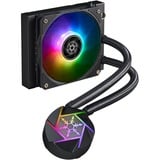 SilverStone VIDA 120 SLIM 120mm, Vandkøling Sort