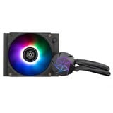 SilverStone VIDA 120 SLIM 120mm, Vandkøling Sort