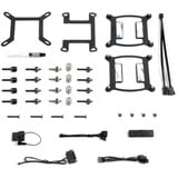 SilverStone VIDA 120 SLIM 120mm, Vandkøling Sort