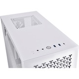 Thermaltake Divider 300 TG Air Snow Midi Tower Hvid, Towerkabinet Hvid, Midi Tower, PC, Hvid, ATX, micro ATX, Mini-ITX, SPCC, 14,5 cm