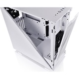 Thermaltake Divider 300 TG Air Snow Midi Tower Hvid, Towerkabinet Hvid, Midi Tower, PC, Hvid, ATX, micro ATX, Mini-ITX, SPCC, 14,5 cm
