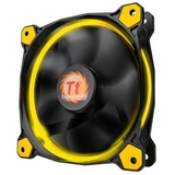 Thermaltake Riing 14 Computerkabinet Ventilator 14 cm Sort, Gul, Sag fan Sort/Gul, Ventilator, 14 cm, 1400 rpm, 28,1 dB, 51,15 kubikfod/min., Sort, Gul