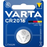 Varta -CR2016 Husholdningsbatterier Engangsbatteri, CR2016, Lithium, 3 V, 1 stk, Metallic