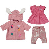 ZAPF Creation BABY born Coat Set with Dress 43cm, Dukke tilbehør BABY born Coat Set with Dress 43cm, Dukketøjsæt, 3 År