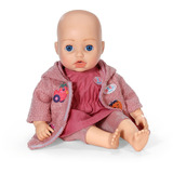 ZAPF Creation BABY born Coat Set with Dress 43cm, Dukke tilbehør BABY born Coat Set with Dress 43cm, Dukketøjsæt, 3 År