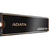ADATA LEGEND 960 2 TB M.2 PCI Express 4.0 NVMe 3D NAND, Solid state-drev mørk grå/Guld, 2 TB, M.2, 7400 MB/s
