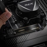 ADATA LEGEND 960 2 TB M.2 PCI Express 4.0 NVMe 3D NAND, Solid state-drev mørk grå/Guld, 2 TB, M.2, 7400 MB/s