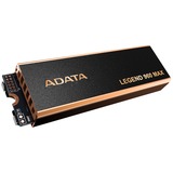 ADATA LEGEND 960 MAX 2 TB, Solid state-drev mørk grå/Guld