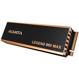 ADATA LEGEND 960 MAX 2 TB, Solid state-drev mørk grå/Guld