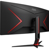 AOC Gaming Skærm Sort/Rød