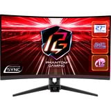ASRock PG27F15RS1A, Gaming Skærm Sort