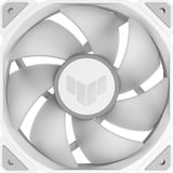 ASUS TUF GAMING TR120 ARGB 1-pack White Computerkabinet Luftkøler 12 cm Hvid, Sag fan Hvid/gennemsigtig, Luftkøler, 12 cm, 2000 rpm, Hvid