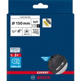 Bosch 2 608 900 009 slibeskive Slibeskive bagepude, Slibning pad Sort, Slibeskive bagepude, Bosch, Sort, Grå, Rund, 15 cm, 1 stk