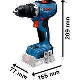 Bosch Batteridrevet bore-/skruemaskine GSR 18V-65 Professional, 18Volt, Bore-/ skruemaskine Blå