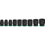 Bosch PRO Impact topnøglesæt 1/2", 9 dele Sort