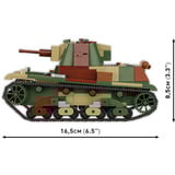 COBI Light Tank 7TP, Bygge legetøj 