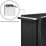 Chieftec Midi Tower BS-20B-OP, Schwarz o.NT Sort, Towerkabinet Sort, Schwarz o.NT, Midi Tower, PC, Sort, micro ATX, Mini-ITX, Hjemme/kontor, 14,3 cm