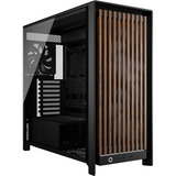 Corsair CC-9011353-WW, Towerkabinet Sort/træ