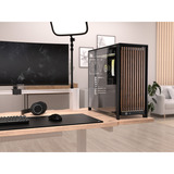 Corsair CC-9011353-WW, Towerkabinet Sort/træ