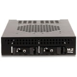 DeLOCK 3,5″ udskiftningsramme til 2 x M.2 NVMe SSD, Monteringsrammen 