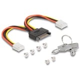 DeLOCK 3,5″ udskiftningsramme til 2 x M.2 NVMe SSD, Monteringsrammen 