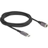 DeLOCK 80780, Kabel antracit/Sort