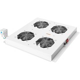 Digitus DN-19 FAN-4-N Computerkølesystem, dele og tilbehør, Fan modul grå, Grå, 4 blæser(e), Varioflex-N, Unique Network, Dynamic Basic, 410 mm, 470 mm, 80 mm