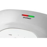 Domo DO9222W, Vaffeljern Hvid/rustfrit stål