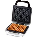 Domo DO9222W, Vaffeljern Hvid/rustfrit stål