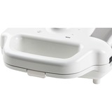 Domo Lækker Vaffel XL, Vaffeljern Hvid/rustfrit stål