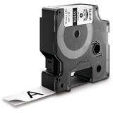Dymo Rhino industrielle vinyletiketter | 19 mm x 5,5 m | Sort tekst på hvid | Selvklæbende | til Rhino & LabelManager etiketmaskiner, Tape 5 m | Sort tekst på hvid | Selvklæbende | til Rhino & LabelManager etiketmaskiner, D1, Hvid, Vinyl, Belgien, 5,5 m, 1 stk