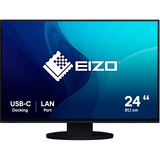 EIZO FlexScan EV2495-BK computerskærm 61,2 cm (24.1") 1920 x 1200 pixel WUXGA LCD Sort, LED-skærm Sort, 61,2 cm (24.1"), 1920 x 1200 pixel, WUXGA, LCD, 5 ms, Sort