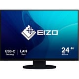 EIZO FlexScan EV2495-BK computerskærm 61,2 cm (24.1") 1920 x 1200 pixel WUXGA LED Sort, LED-skærm Sort, 61,2 cm (24.1"), 1920 x 1200 pixel, WUXGA, LED, 5 ms, Sort
