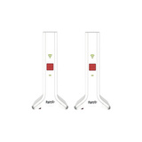 FRITZ! Mesh Set 4200, Repeater Hvid/Rød, Mesh Set 4200, Rød, Hvid, 2x2/4x4, Netværksgentager, Strøm, WLAN, Dual-band (2,4 GHz / 5 GHz), Wi-Fi 6E (802.11ax)