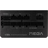 FSP FSP MEGA GM 1200W, PC strømforsyning Sort/Hvid