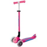 GLOBBER Primo Foldable Plus Lights, Scooter Pink/Lyseblå