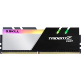 G.Skill Trident Z Neo F4-3600C14Q-64GTZN hukommelsesmodul 64 GB 4 x 16 GB DDR4 3600 Mhz Sort/Sølv, 64 GB, 4 x 16 GB, DDR4, 3600 Mhz