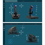 HORI HPC-045U, HOTAS Sort