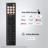 Hisense 55A6S, LED-tv Sort/mørk grå