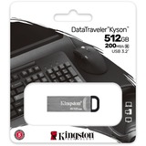 Kingston DataTraveler Kyson 512GB, USB-stik Sølv