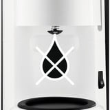 Krups AromaCafe 5 Fuld-auto Filter kaffemaskine, Filter maskine Hvid, Filter kaffemaskine, Malet kaffe, 200 W, Sort, Hvid